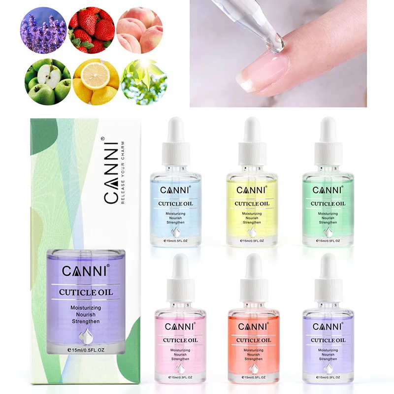 Luxury Skincare Treatments - น้ำมันบำรุงเล็บ CANNI 15 มล. สำหรับทำเล็บมือ บำรุงผิวเล็บ