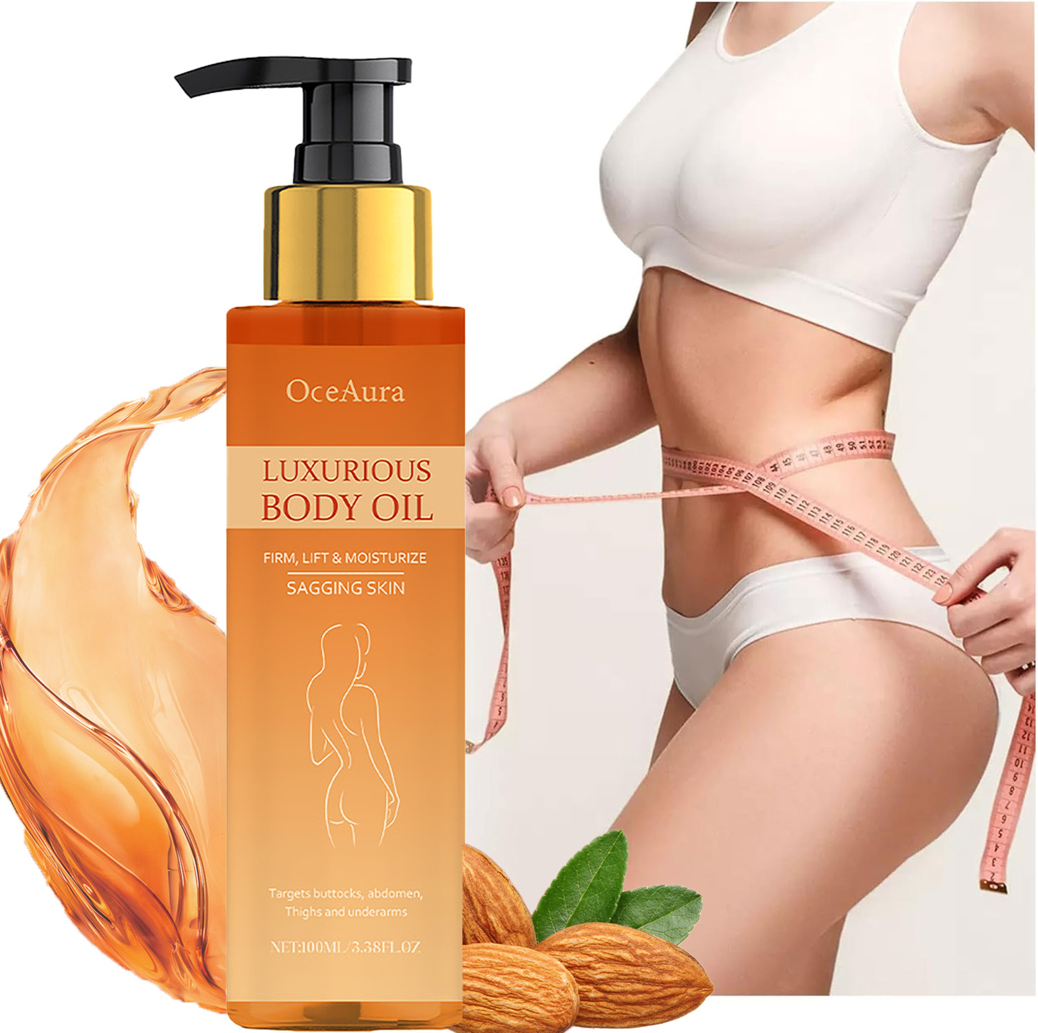 Luxury Skincare Cream - น้ำมันบำรุงผิวกาย ยกกระชับผิว ลดเลือนริ้วรอย ช่วยให้ผิวแห้งแตกแตกแตก ซึมซาบล้ำลึก ฟื้นฟูผิวให้นุ่มเนียน