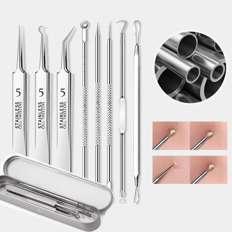 Luxury Skincare Acne - คุณภาพสูงสิว Blackhead Removal Kit Nose Face
