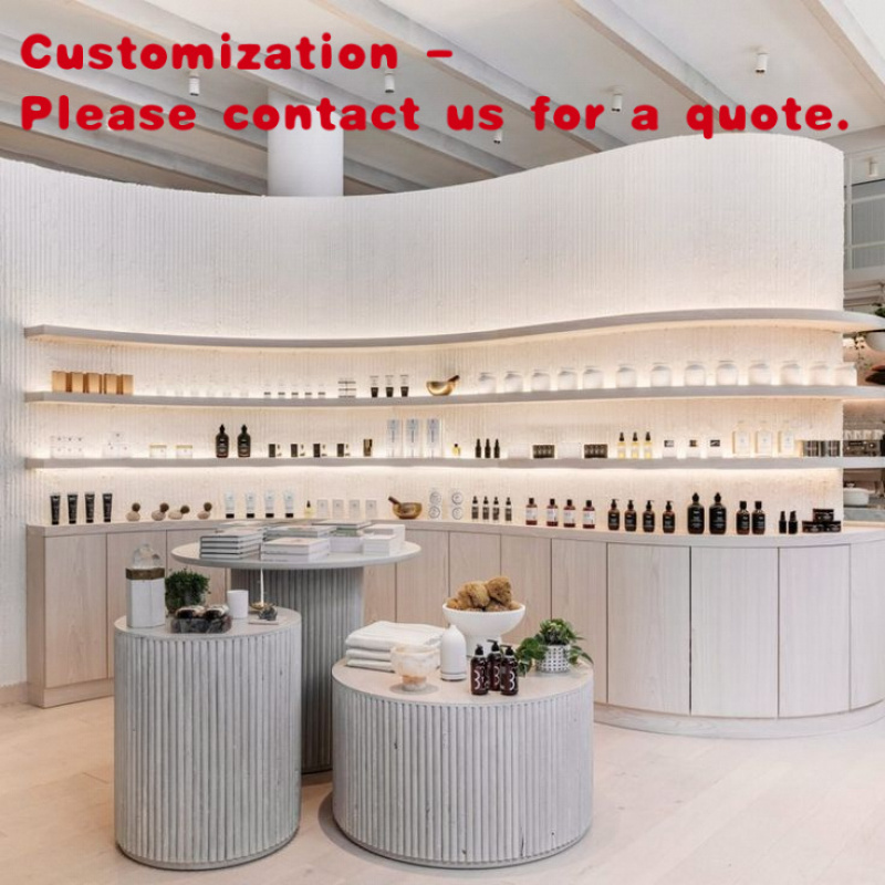 Luxury Skincare Shop - การออกแบบตกแต่งภายในร้านค้าความงามสุดหรูแบบสั่งทำพิเศษ ร้านค้าปลีกสุดพรีเมียม จัดวางร้านน้ำหอม เครื่องสำอาง และผลิตภัณฑ์ดูแลผิว