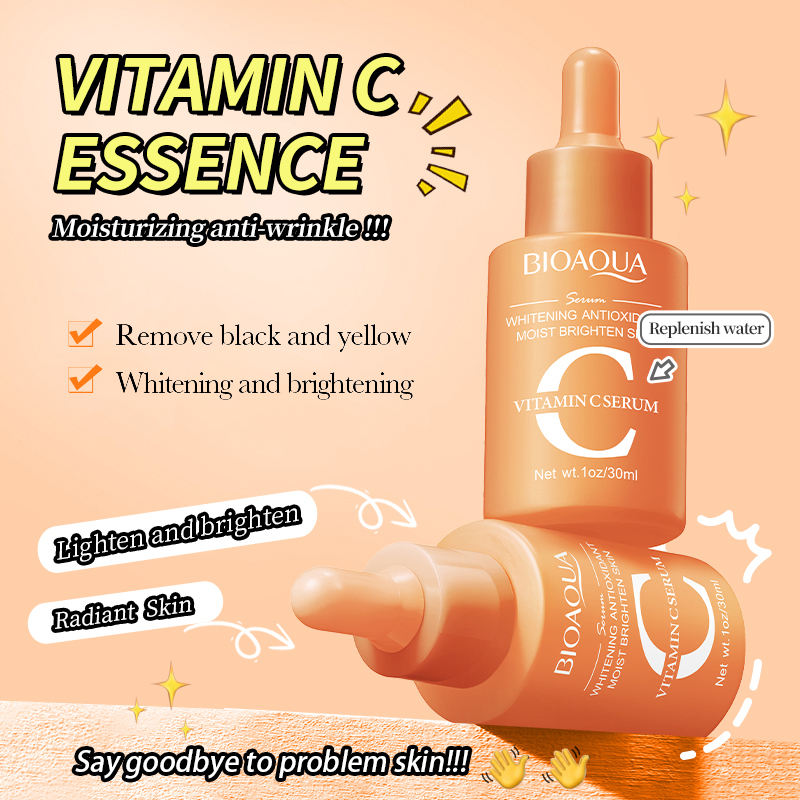 1/3pcs BIOAQUA Vitamin C Retin - Exosome Serum Ampoule บทวิจารณ์และราคา