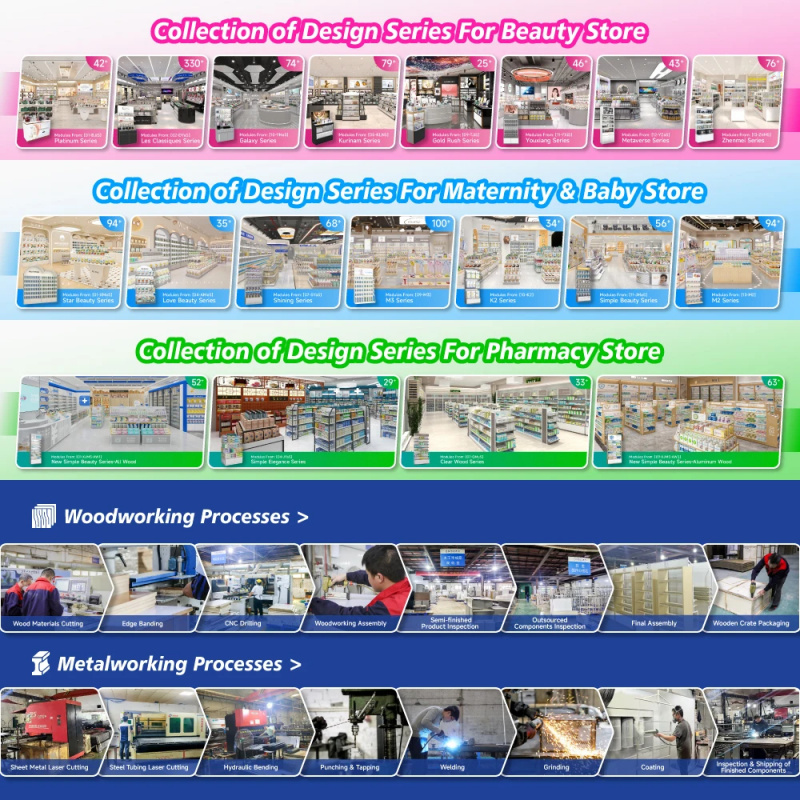ตู้โชว์เครื่องสำอางสุดหรูแบบกำ - Luxury Skincare Shop บทวิจารณ์และราคา