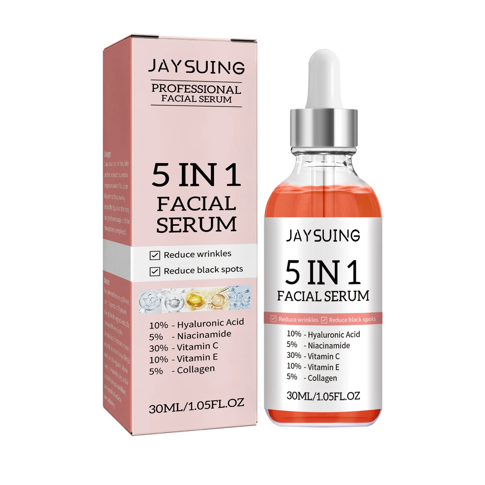 5 In 1 Moisturizing Facial Ser - Exosome Serum Ampoule บทวิจารณ์และราคา