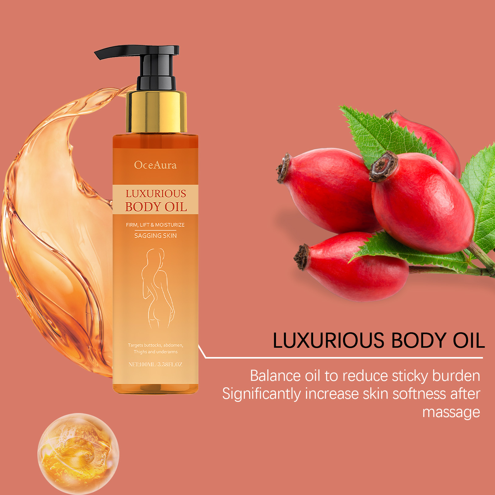 น้ำมันบำรุงผิวกาย ยกกระชับผิว  - Luxury Skincare Cream บทวิจารณ์และราคา