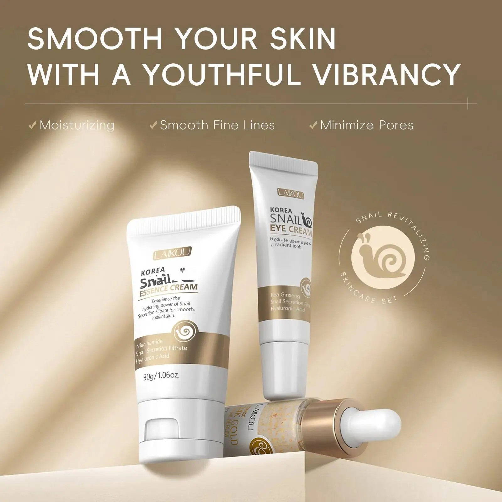 เซรั่มบำรุงผิวหน้าและรอบดวงตาส - Luxury Skincare Cream บทวิจารณ์และราคา
