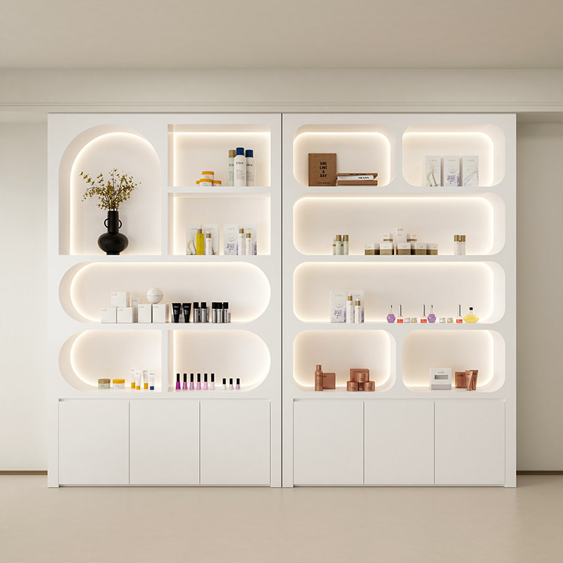 &ตู้โชว์สุดหรู ชั้นวางเครื่องส - Luxury Skincare Shop บทวิจารณ์และราคา