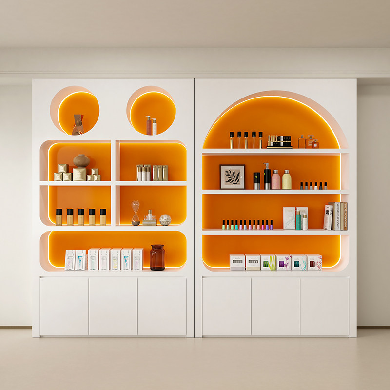 &ตู้โชว์สุดหรู ชั้นวางเครื่องส - Luxury Skincare Shop บทวิจารณ์และราคา
