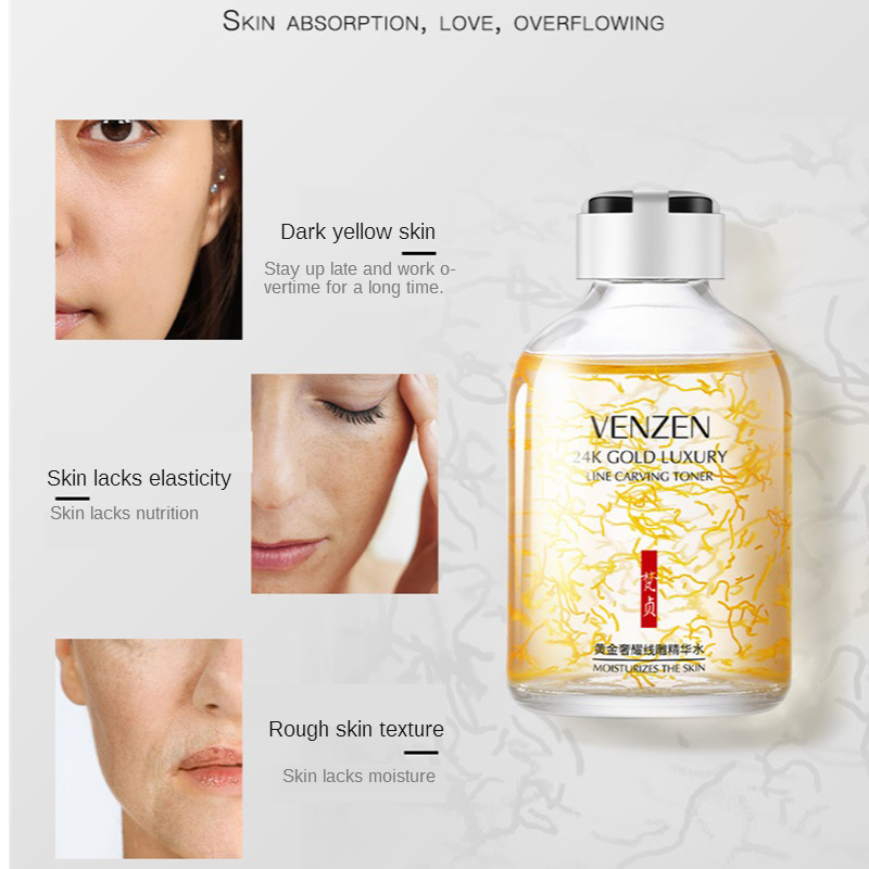 24K Gold Luxury Line แกะสลัก T - Luxury Skincare Treatments บทวิจารณ์และราคา