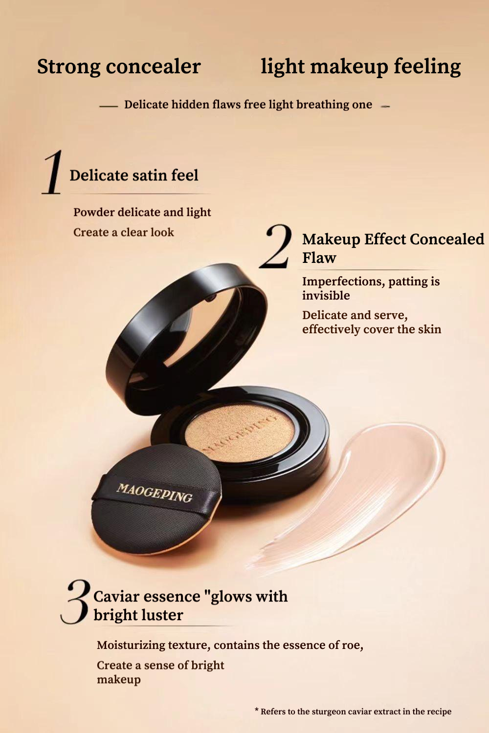 Maogeping Air Cushion หรูหราคา - Luxury Skincare Cream บทวิจารณ์และราคา