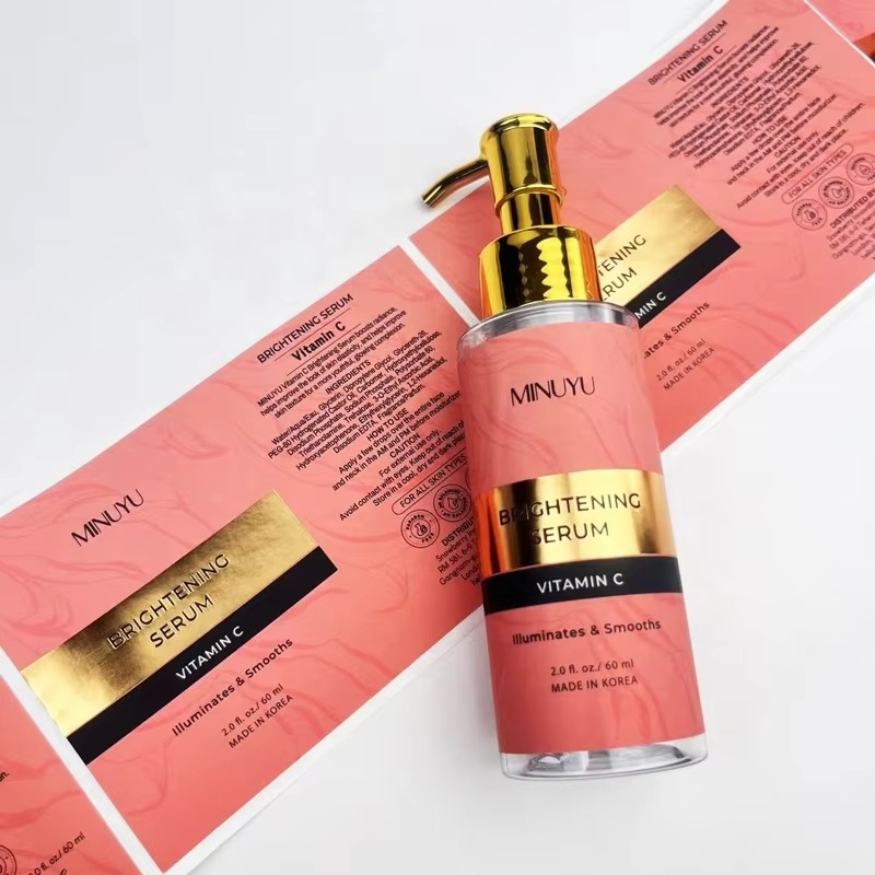 สติกเกอร์พิมพ์ลายตามสั่ง｜สติกเ - Luxury Skincare Labels บทวิจารณ์และราคา